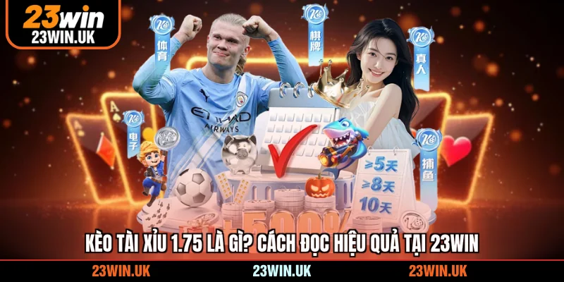 kèo tài xỉu 1.75 là gì