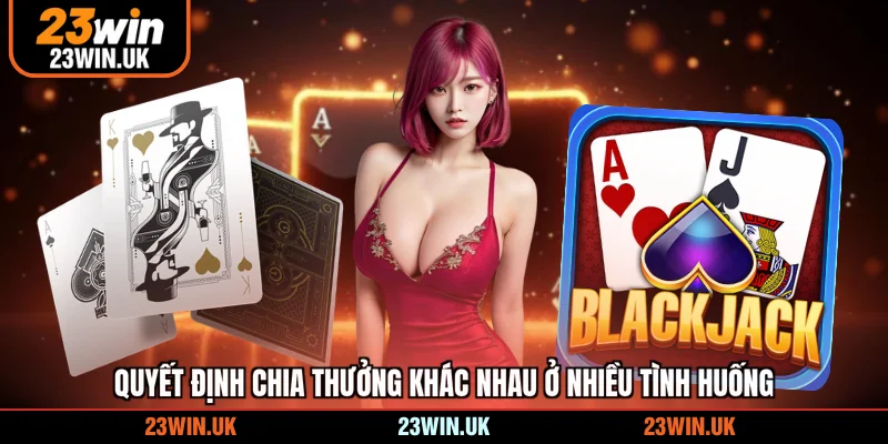 Quyết định chia thưởng khác nhau ở nhiều tình huống